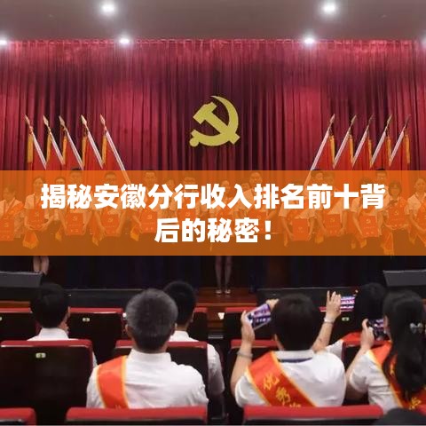 揭秘安徽分行收入排名前十背后的秘密！