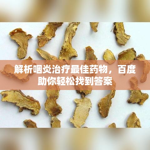 解析咽炎治療最佳藥物,百度助你輕松找到答案