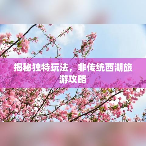 揭秘獨特玩法，非傳統西湖旅游攻略