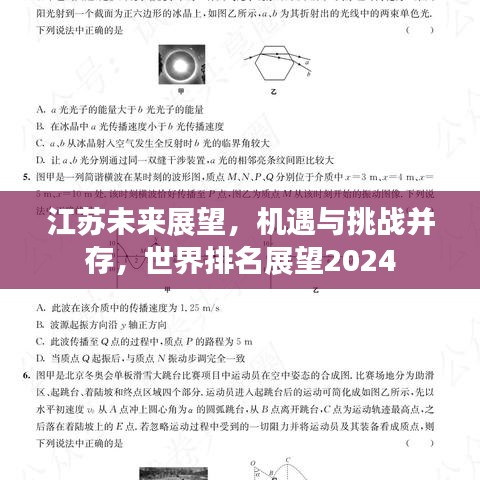 江蘇未來展望，機遇與挑戰并存，世界排名展望2024