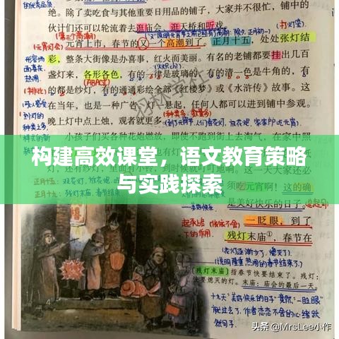 構(gòu)建高效課堂,語(yǔ)文教育策略與實(shí)踐探索
