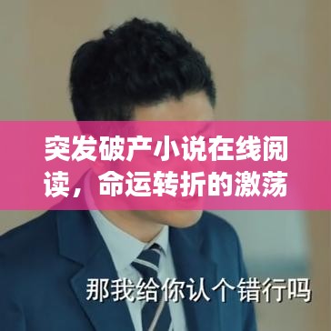 突發破產小說在線閱讀,命運轉折的激蕩之旅探索