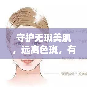 守護無瑕美肌,遠離色斑,有效防斑宣傳