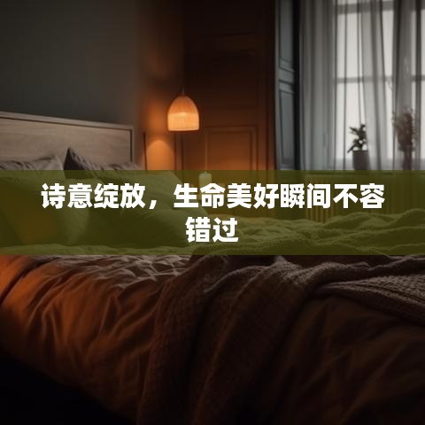 詩意綻放，生命美好瞬間不容錯過
