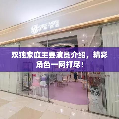 雙獨家庭主要演員介紹,精彩角色一網打盡!