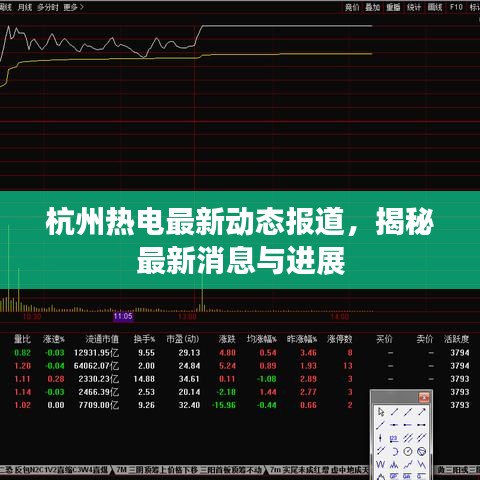杭州熱電最新動態報道,揭秘最新消息與進展