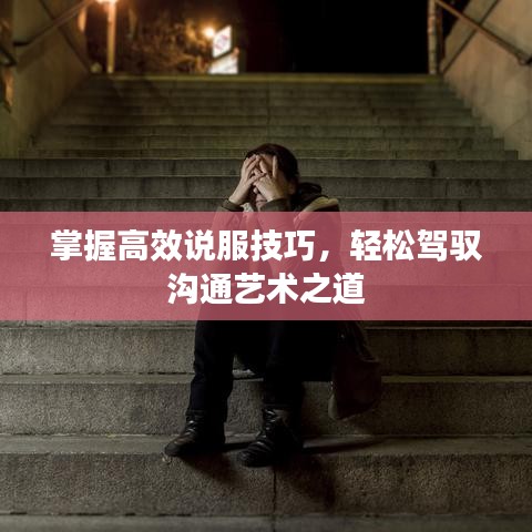 掌握高效說服技巧,輕松駕馭溝通藝術之道