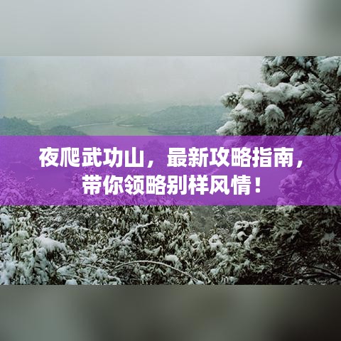夜爬武功山,最新攻略指南,帶你領略別樣風情!