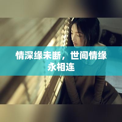 情深緣未斷,世間情緣永相連
