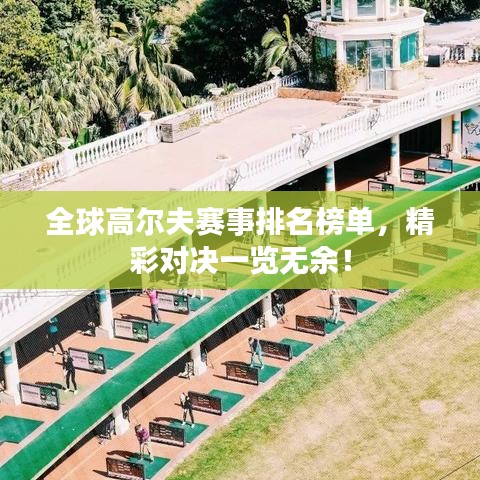 全球高爾夫賽事排名榜單,精彩對決一覽無余!