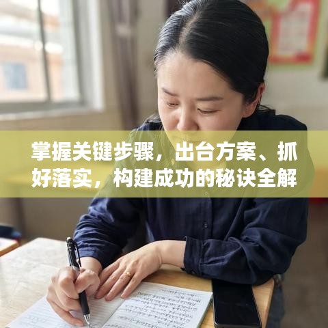 掌握關鍵步驟，出臺方案、抓好落實，構建成功的秘訣全解析