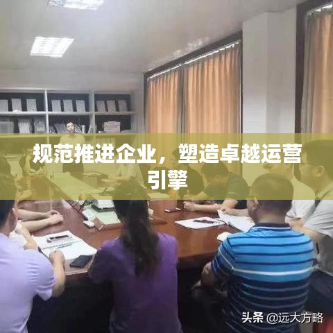 規(guī)范推進(jìn)企業(yè),塑造卓越運(yùn)營(yíng)引擎