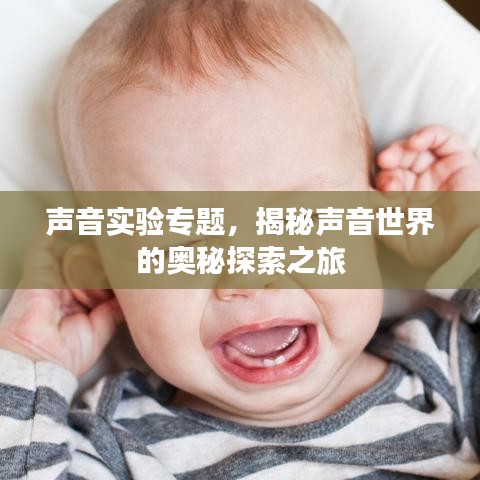 聲音實驗專題，揭秘聲音世界的奧秘探索之旅
