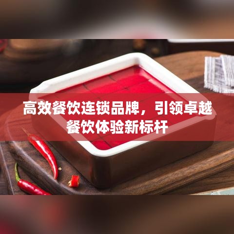 高效餐飲連鎖品牌,引領(lǐng)卓越餐飲體驗新標桿