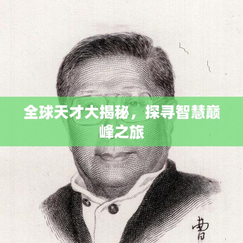 全球天才大揭秘,探尋智慧巔峰之旅