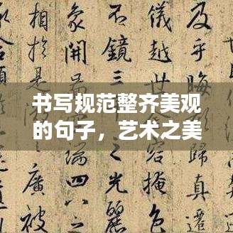 書(shū)寫(xiě)規(guī)范整齊美觀的句子,藝術(shù)之美的文字打造
