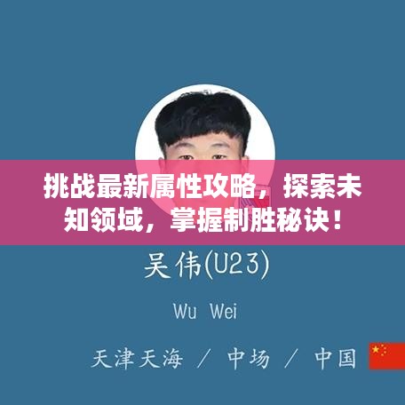 挑戰最新屬性攻略,探索未知領域,掌握制勝秘訣!