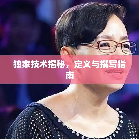 獨家技術揭秘,定義與撰寫指南